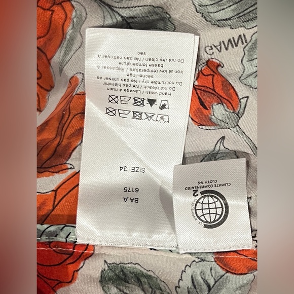 GANNI Silk Stretch Satin Mini Dress - Picture 12 of 14